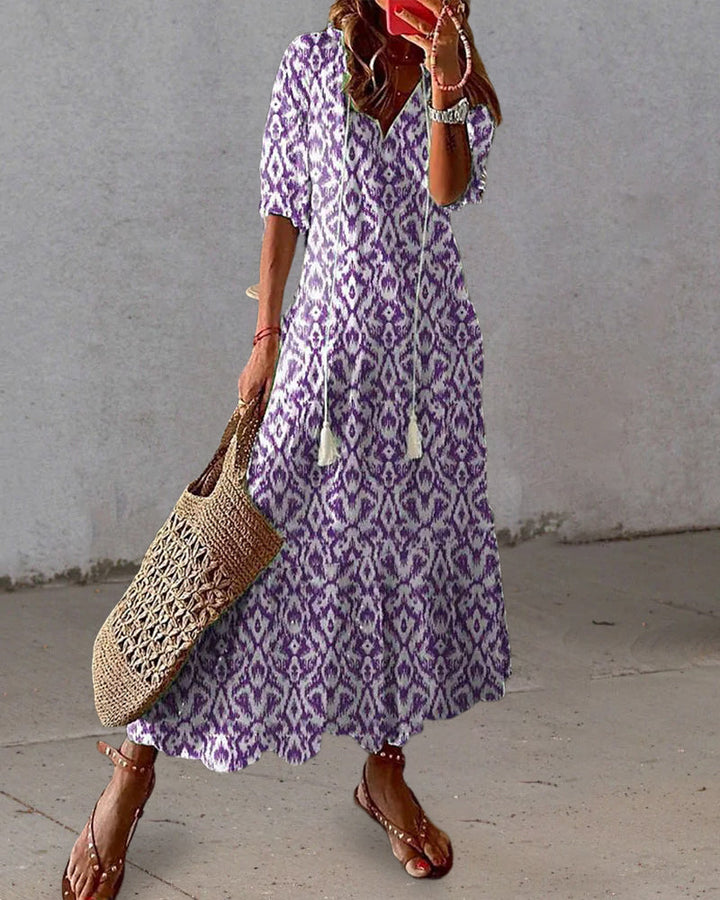 Hannah | Boho Tummy Coverage Dress