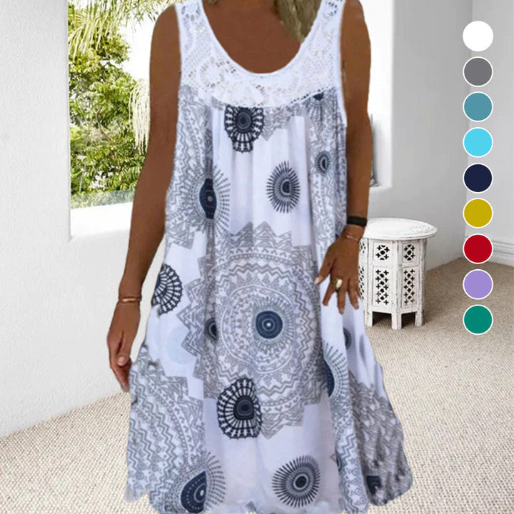 Minorca | Sleeveless Boho Dress