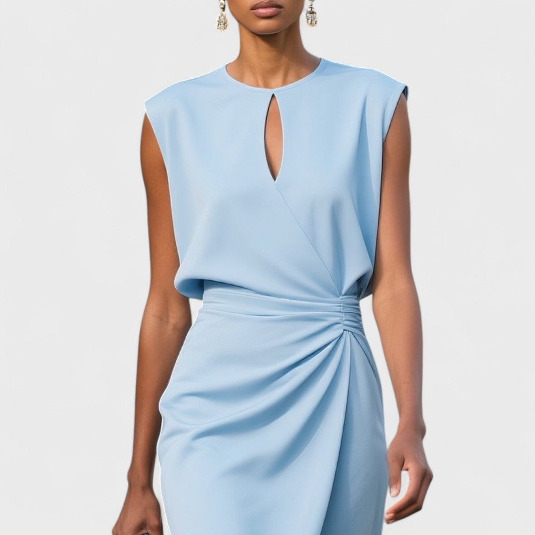 Lucia | Classy Modern Look Midi Dress