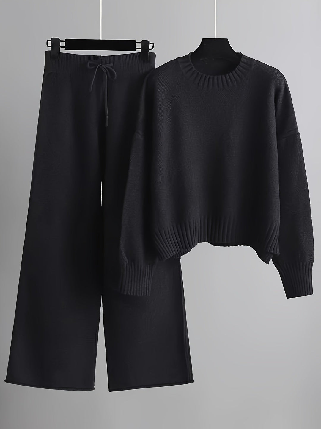 Velina | Cozy Lounge Set with Oversized Sweater and Flowing Pants