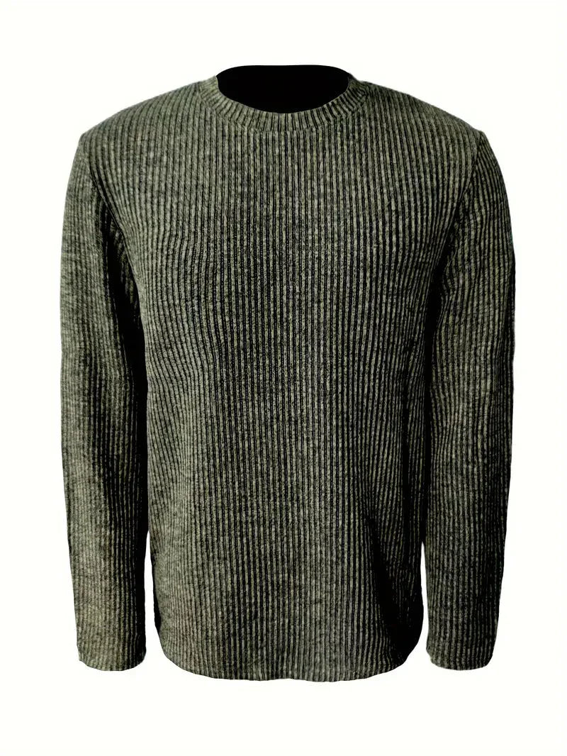 Garrick | Premium Knit Crew Neck Sweater