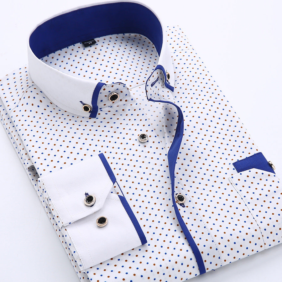 Joe | Elegant Button-Up Structured Shirt