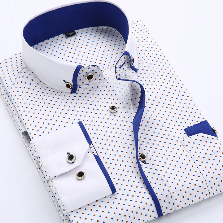 Joe | Elegant Button-Up Structured Shirt