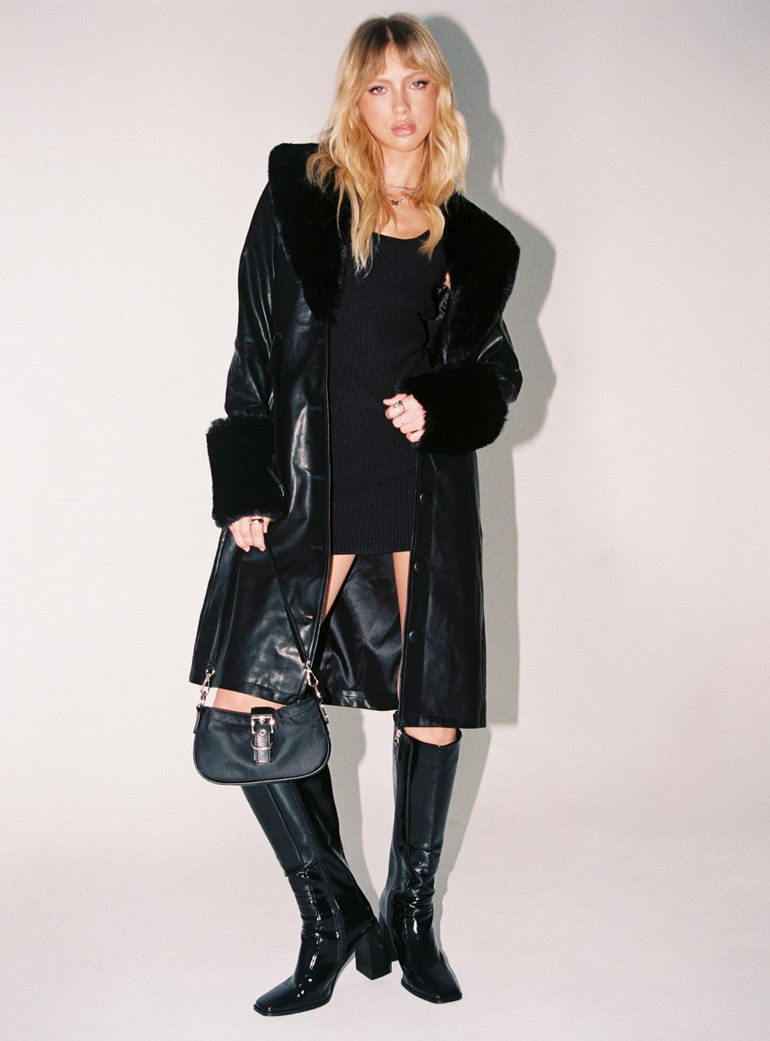 Harley | Classic Long Belted Trench Coat