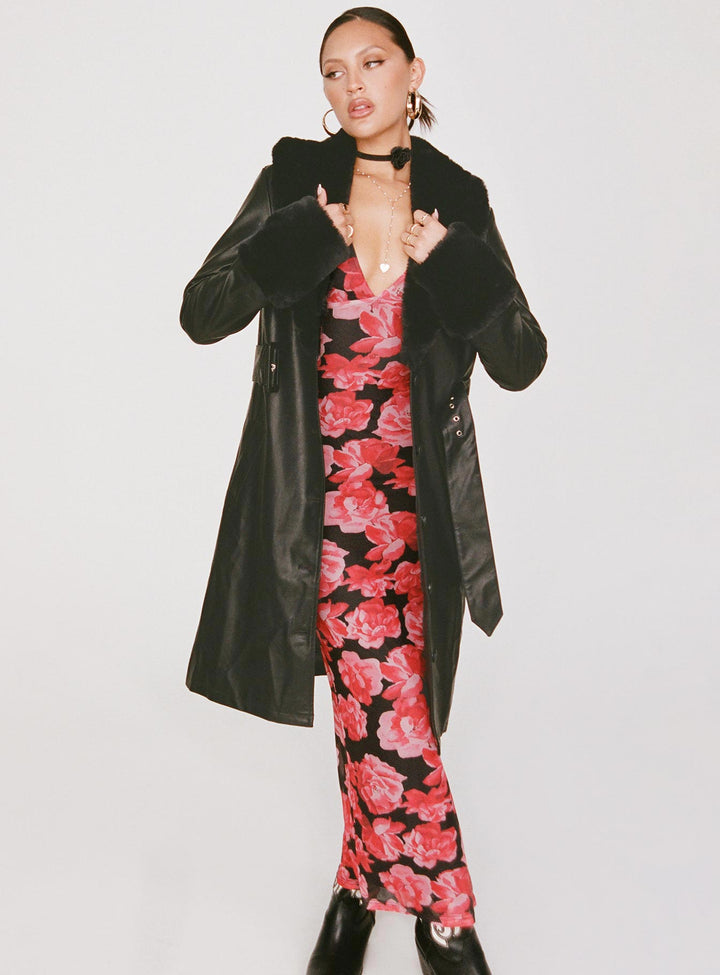 Harley | Classic Long Belted Trench Coat