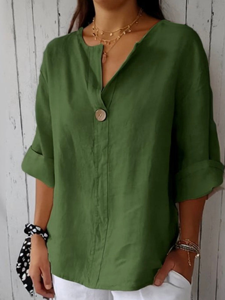 Lynde | Casual V-Neck Blouse