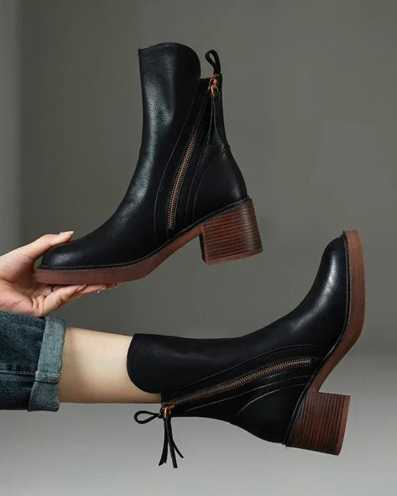 Garciel | Classic Comfortable Ankle Boots