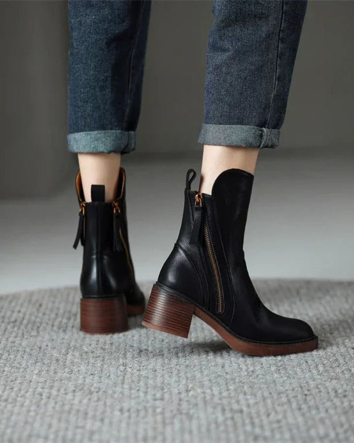 Garciel | Classic Comfortable Ankle Boots