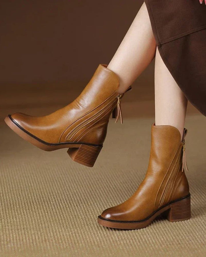 Garciel | Classic Comfortable Ankle Boots