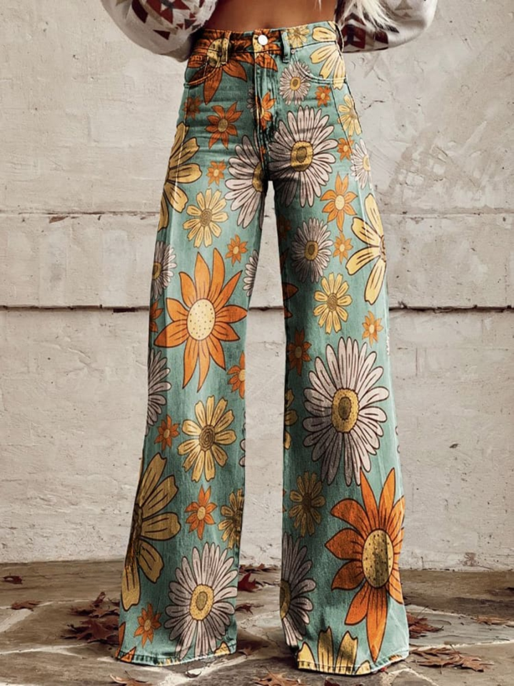 Josephine | Boho Flared Pants