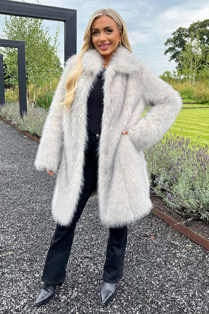 Chana | Elegant Plush Fur Coat