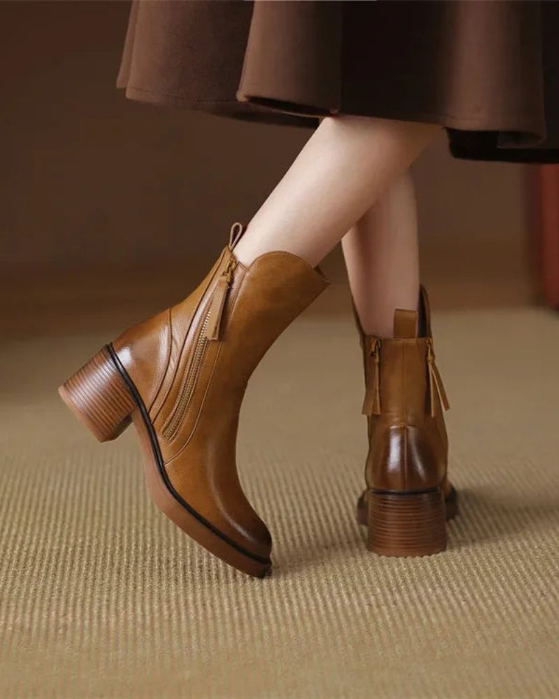 Garciel | Classic Comfortable Ankle Boots