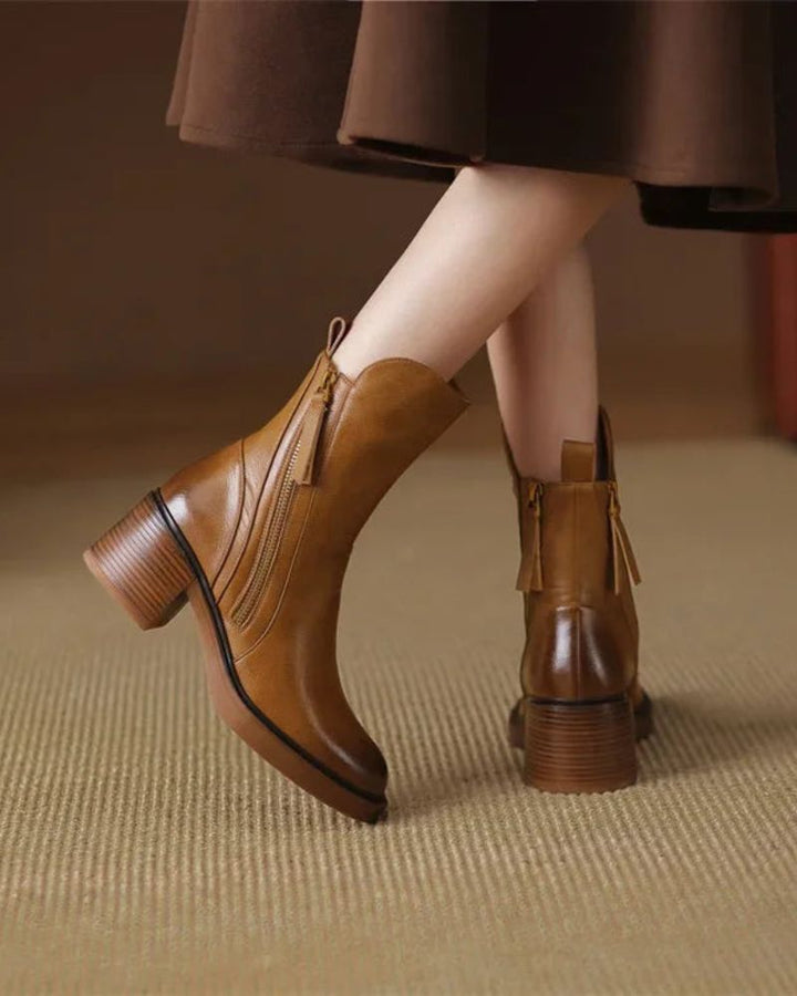 Garciel | Classic Comfortable Ankle Boots