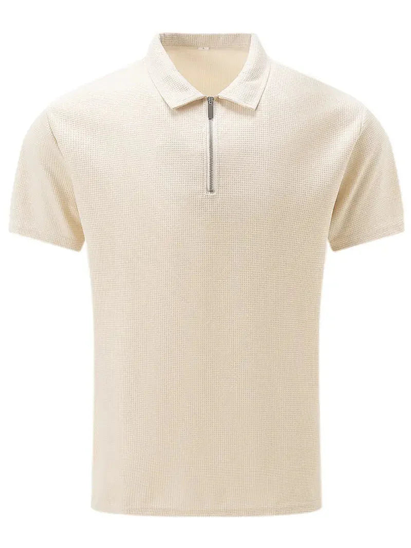 Callen | Casual Short-Sleeve Zip Polo