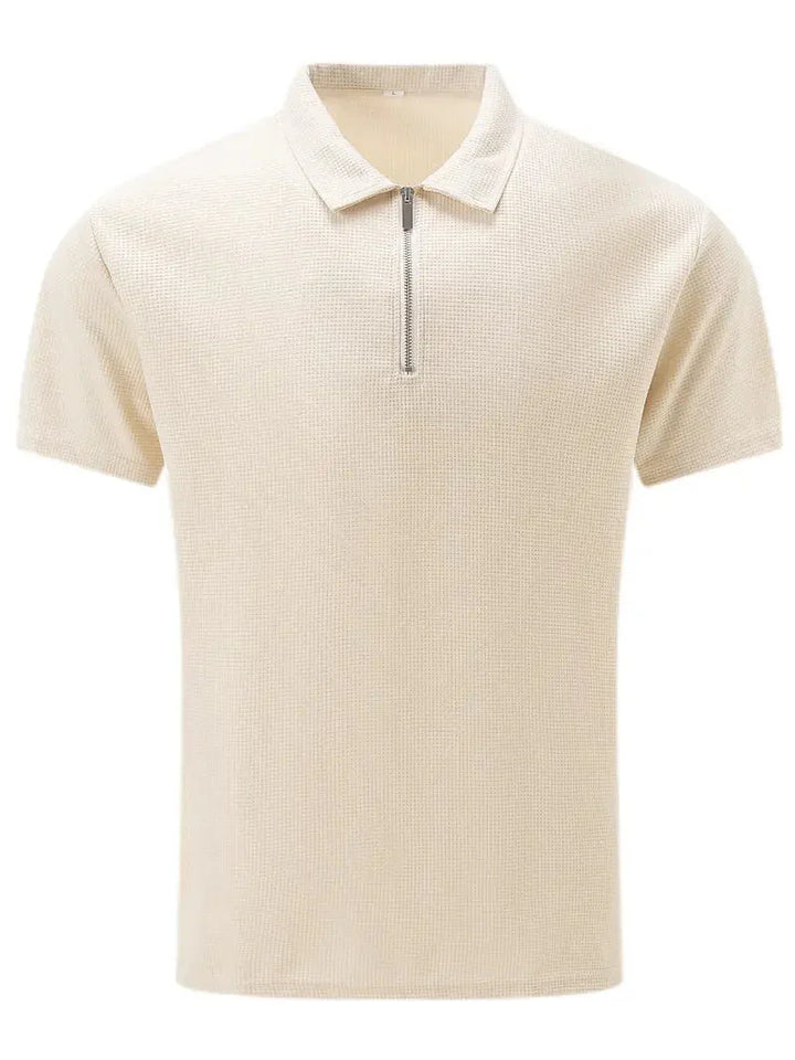 Callen | Casual Short-Sleeve Zip Polo