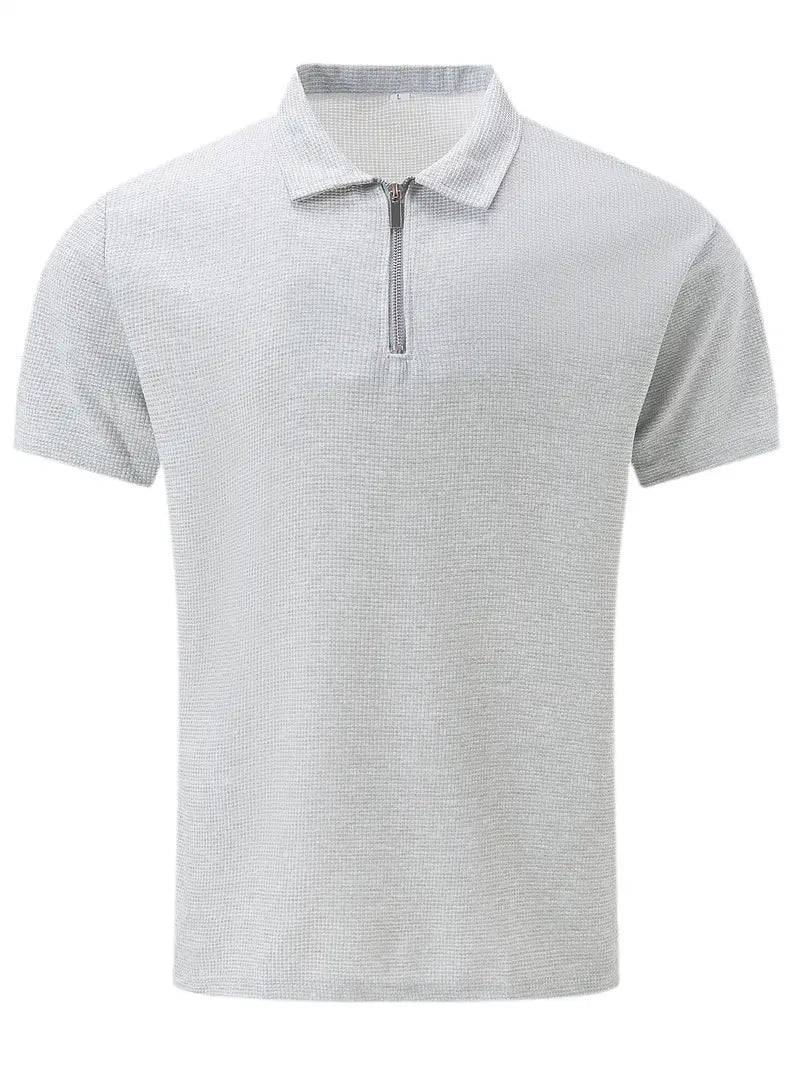 Callen | Casual Short-Sleeve Zip Polo