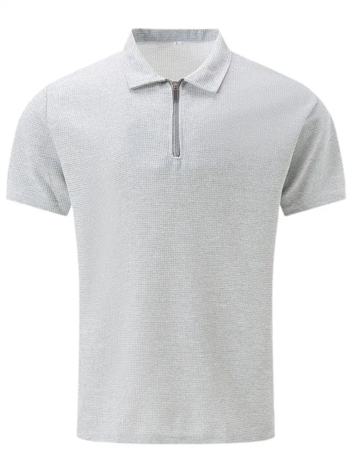 Callen | Casual Short-Sleeve Zip Polo