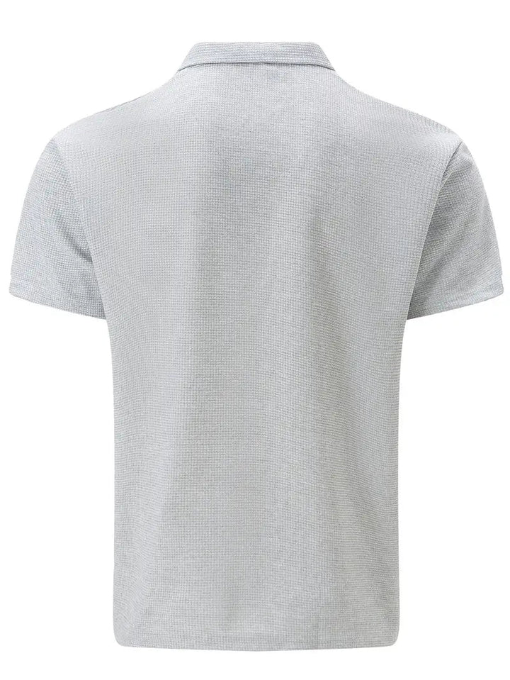 Callen | Casual Short-Sleeve Zip Polo