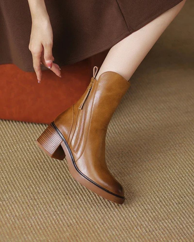 Garciel | Classic Comfortable Ankle Boots