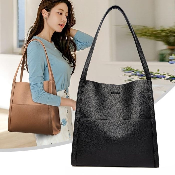Quinn | Simple plain shoulder bag