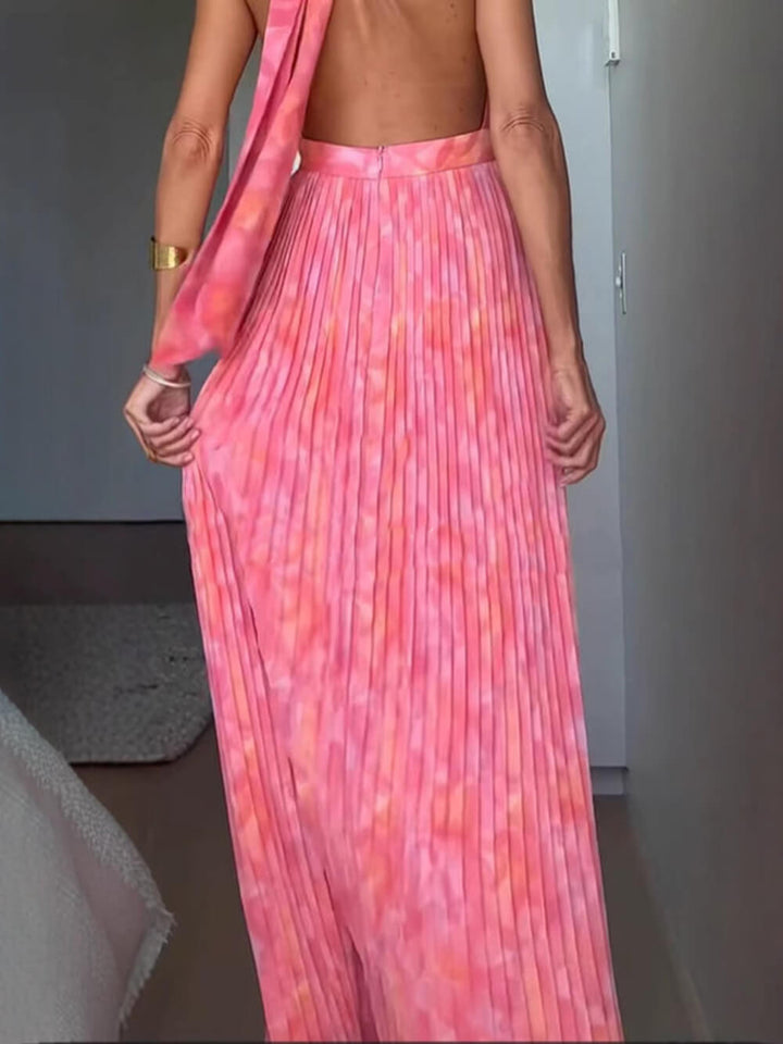 Kailey | Halter Maxi Dress