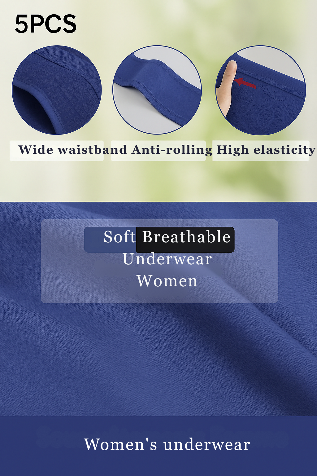 Dawn | Pack of 5 High-Waisted Panties