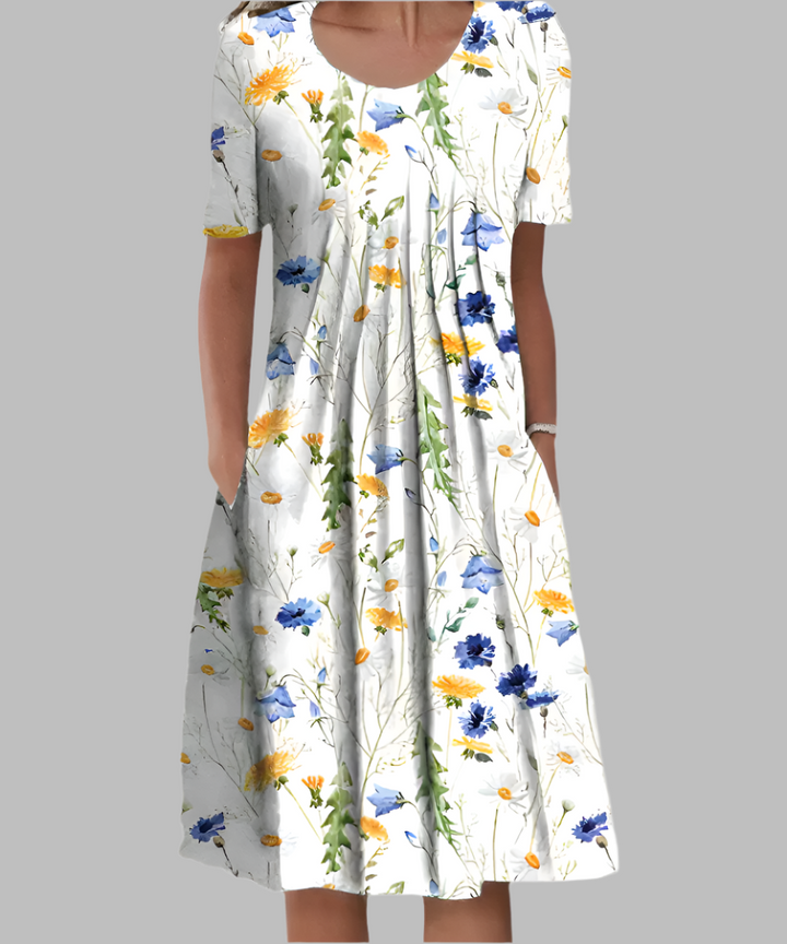 Rosalie | Floral Timeless Dress