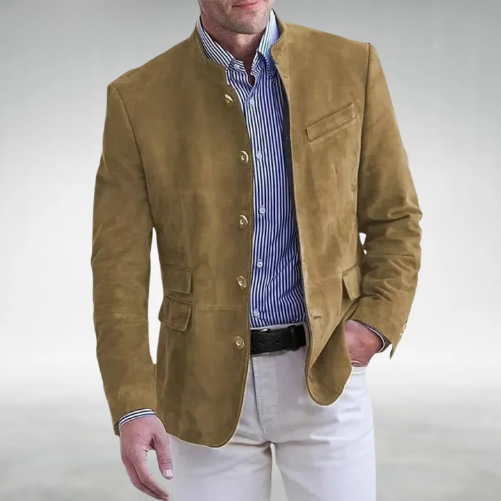 Grayson | Elegant Casual Jacket with Mandarin Collar
