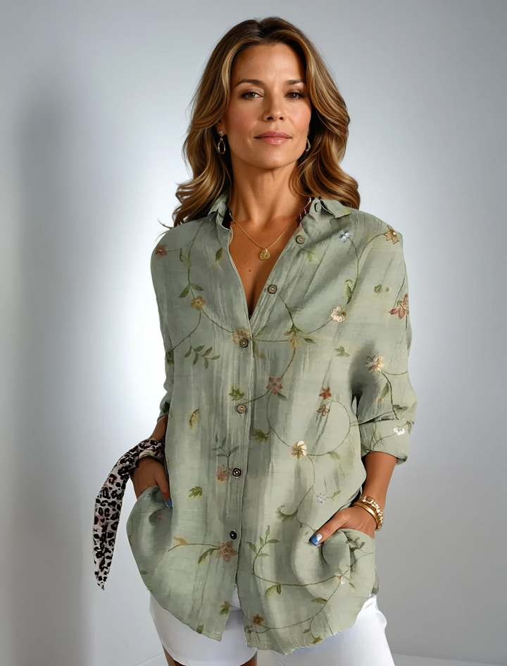 Karen | Casual Printed Blouse
