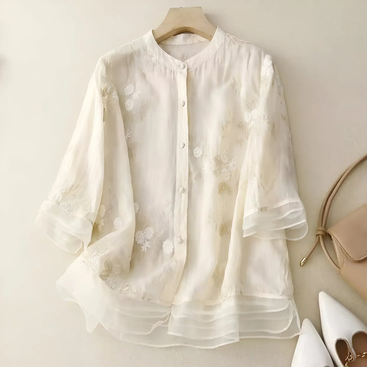 Maya | Elegant Relaxed Fit Blouse