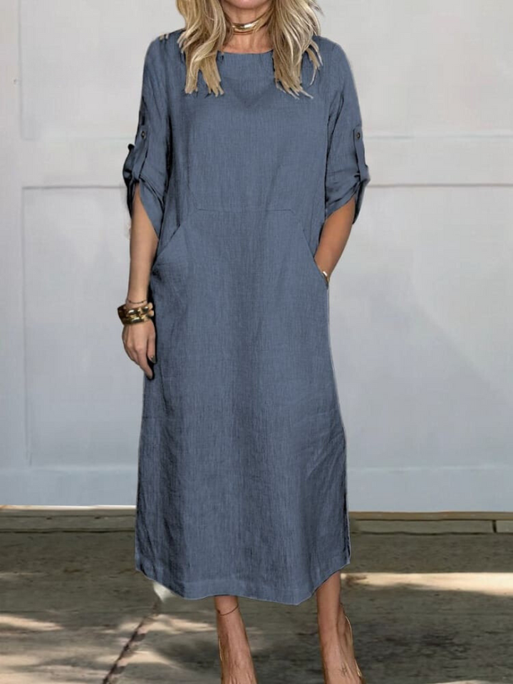 Jamaica | Casual Midi Pocket Dress