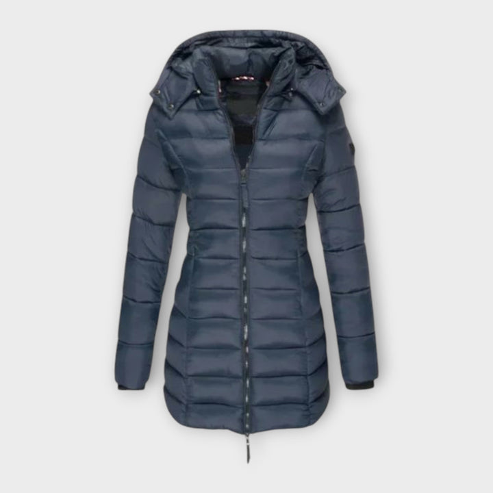 Theda | Lightweight Long Down-Style Puffer Winter Coat