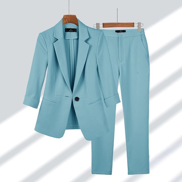 Celina | Elegant Two-Piece Blazer and Pants Set