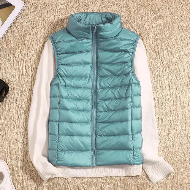 Brooke | Lightweight Sleeveless Puffer Vest