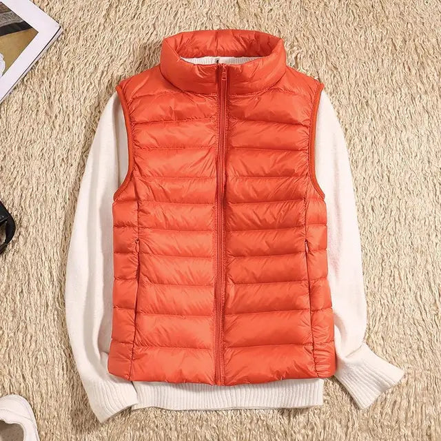 Brooke | Lightweight Sleeveless Puffer Vest