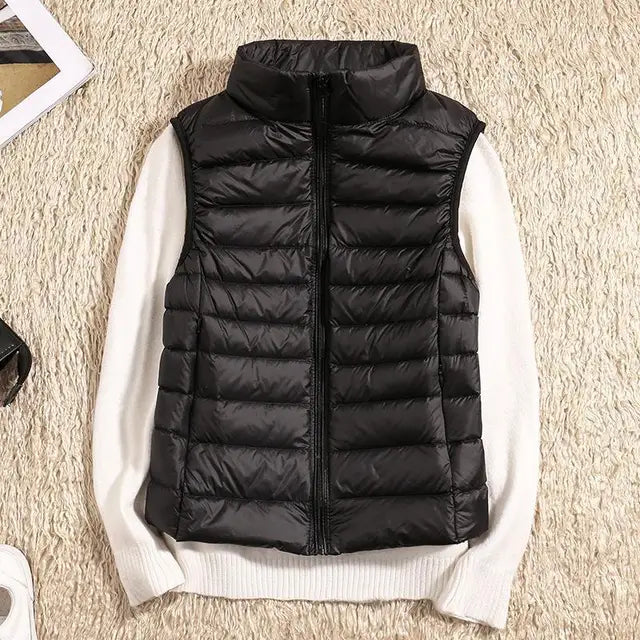 Brooke | Lightweight Sleeveless Puffer Vest
