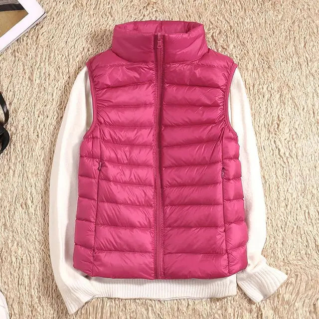 Brooke | Lightweight Sleeveless Puffer Vest
