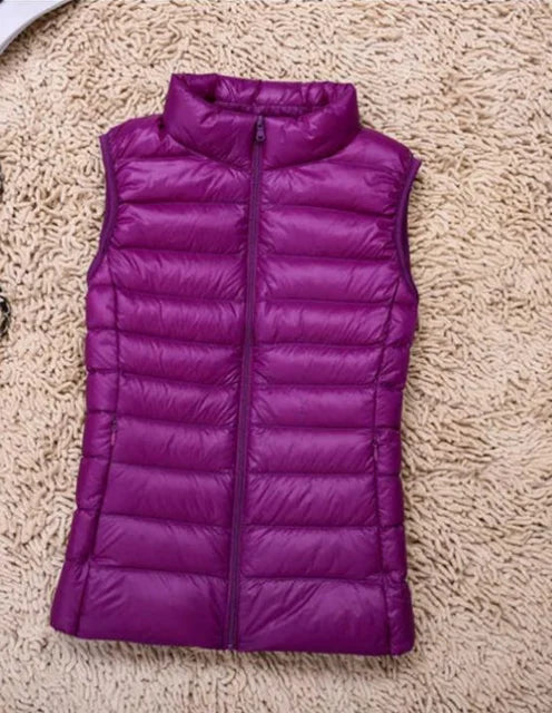 Brooke | Lightweight Sleeveless Puffer Vest