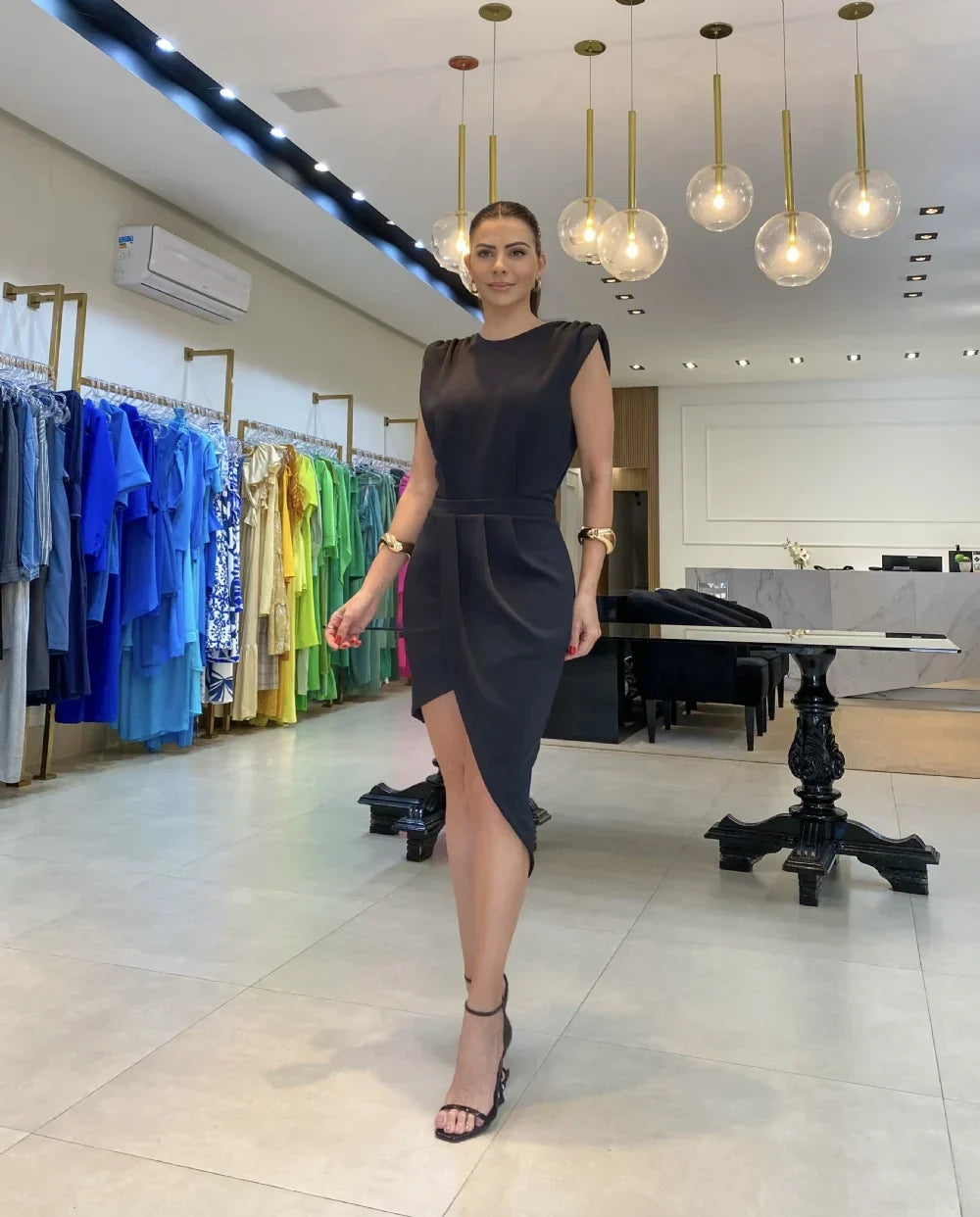 Mariel | Elegant Pleated Dress