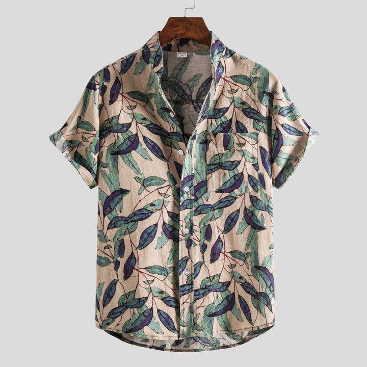 Matthew | Short Sleeve Button T-Shirt