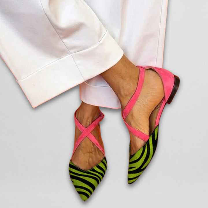 Kyline | Ballet Flats with Straps