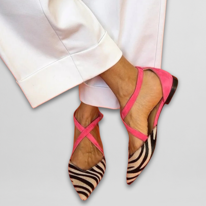Kyline | Ballet Flats with Straps