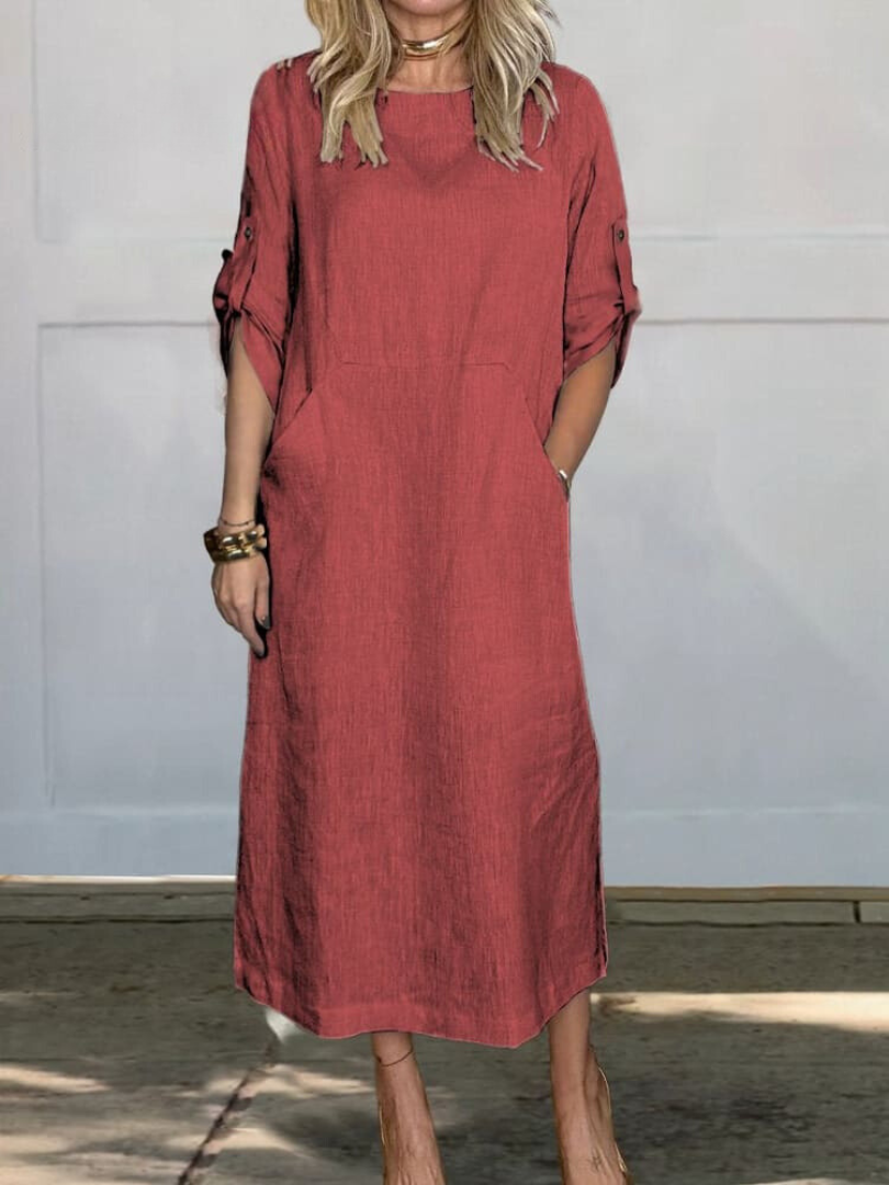 Jamaica | Casual Midi Pocket Dress