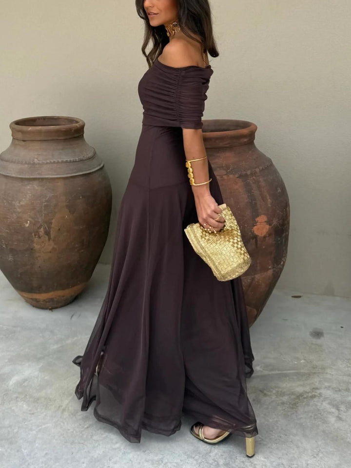 Mariane | Off-Shoulder Maxi Dress
