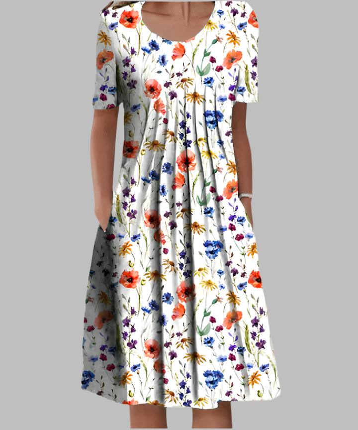 Rosalie | Floral Timeless Dress