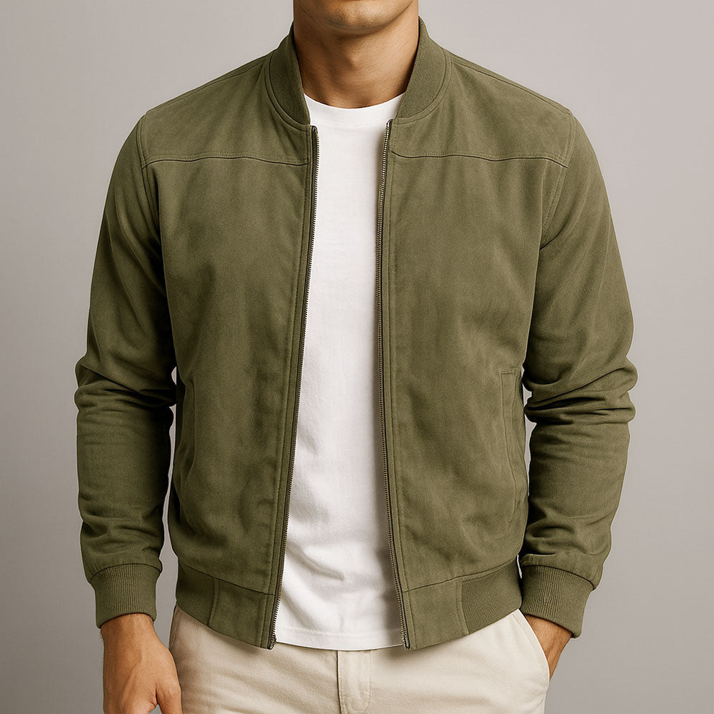 Bramwell | Minimalist Bomber Jacket with Streamlined Fit