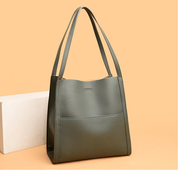 Quinn | Simple plain shoulder bag