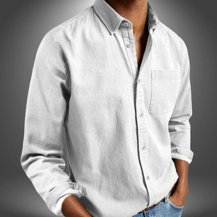 Alexander | Elegant Button-Down Front Tailored Shirt