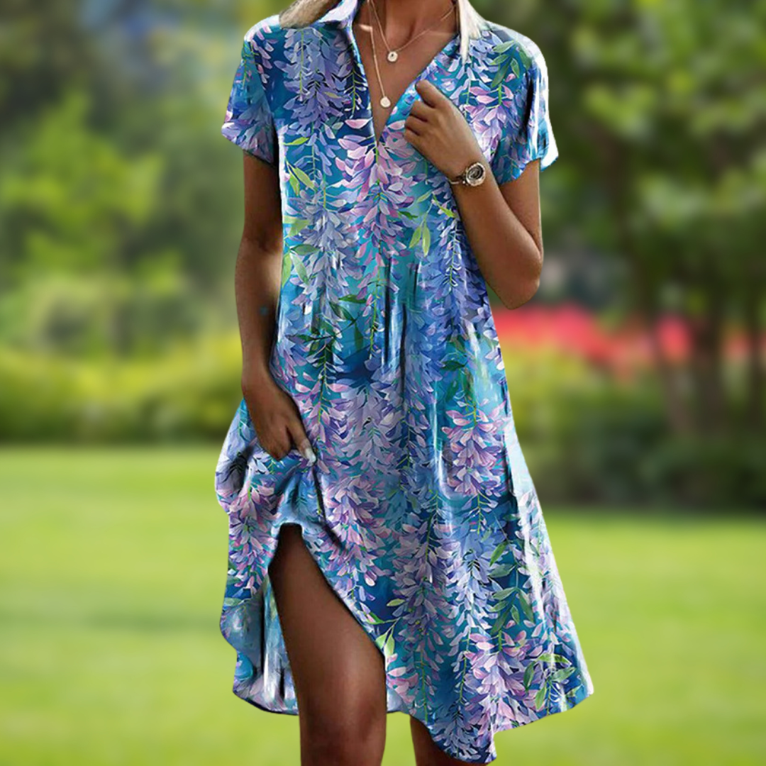 Orlah | Elegant Floral Dress