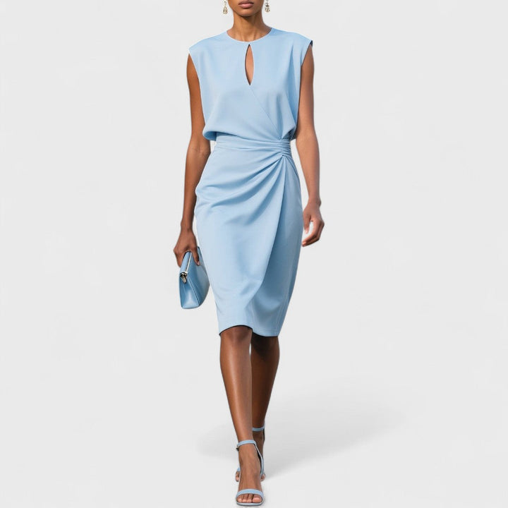 Lucia | Classy Modern Look Midi Dress